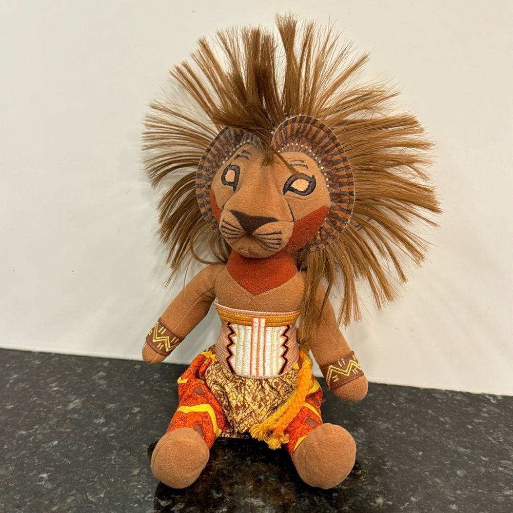 Disney’s The Lion King Broadway Musical Plush/Stuffed Doll Souvenir